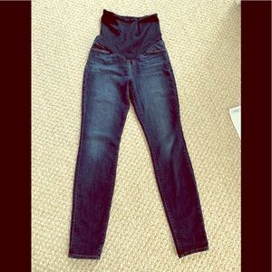 J Brand skinny leg maternity jeans